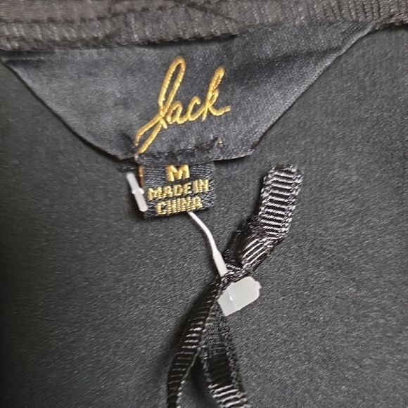 Jack BB Dakota,Chic Black Sleeveless Tank Top,sz M. - Picture 6 of 7